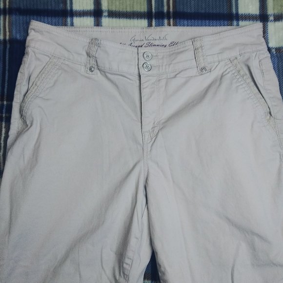 Gloria Vanderbilt Missy Capri's Size 8 - Picture 5 of 11